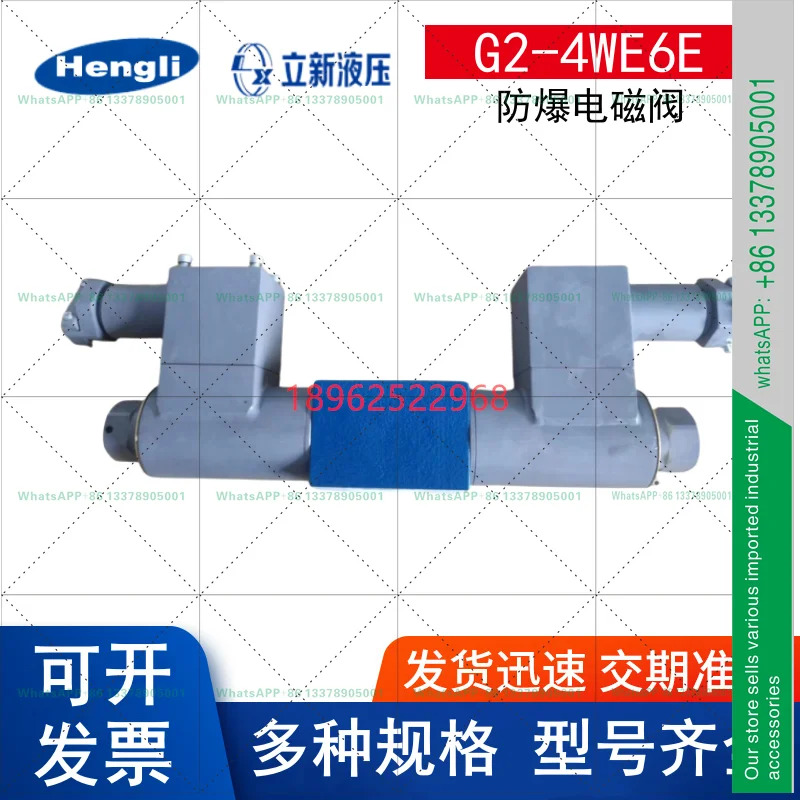 G2-4WE6E-L6X/B2W220 B2G24 오리지널 SHLIXIN Hengli Shanghai Lixin 방폭형 솔레노이드 밸브