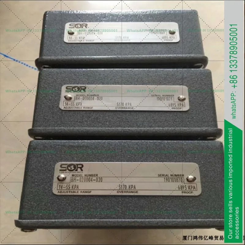 SOR 압력 스위치 9NN-K45-N4-F1A 진공 54NN-K118-M2-C2A