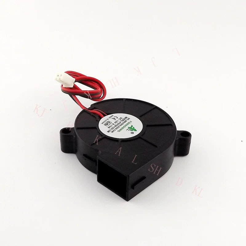 NN 1x 브러시리스 DC 냉각 블로워 팬5015S 12V 50x50x 15mm 2핀 슬리브 베어링