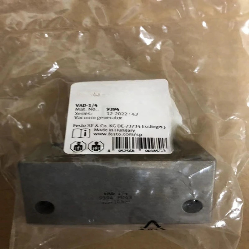 FESTO Festo 진공 발생기부품 VAD- 3/8-1/4-1/8 -M5 9394 14015 19294 공압식