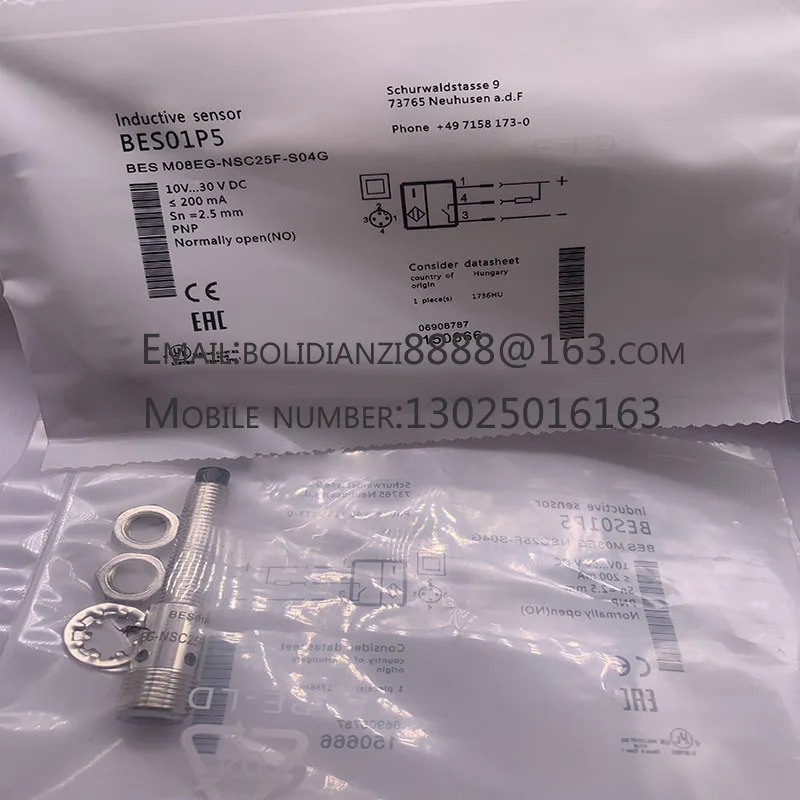 BES M08EG-PSC20B-S49G-S BES05Y4 오리지널 스위치 센서