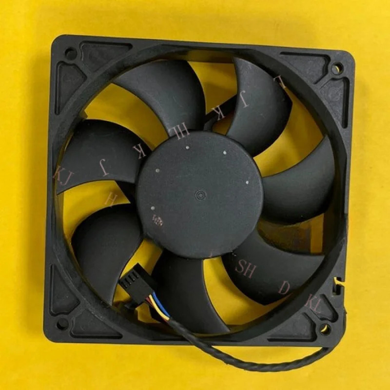 N FOR C DATA1225B2G 1DC12V 1.02A 12CM 4핀 듀얼 벌룬 무소음 냉각팬