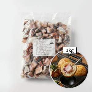 맛붐 가문어 다리슬라이스 1kg HACCP 타코야끼 반자숙 오징어 타꼬컷 맛있게 먹은 솔직 후기 - 상품 이미지 1