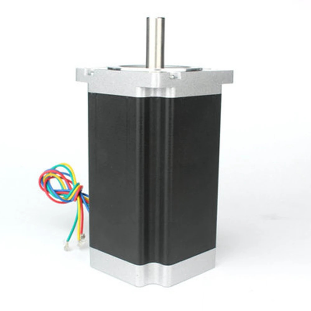 키웨이 2 상 하이브리드 스텝퍼 모터 86 155 NEMA34 350C 450C 12NM 14mm 86HS155-6004A