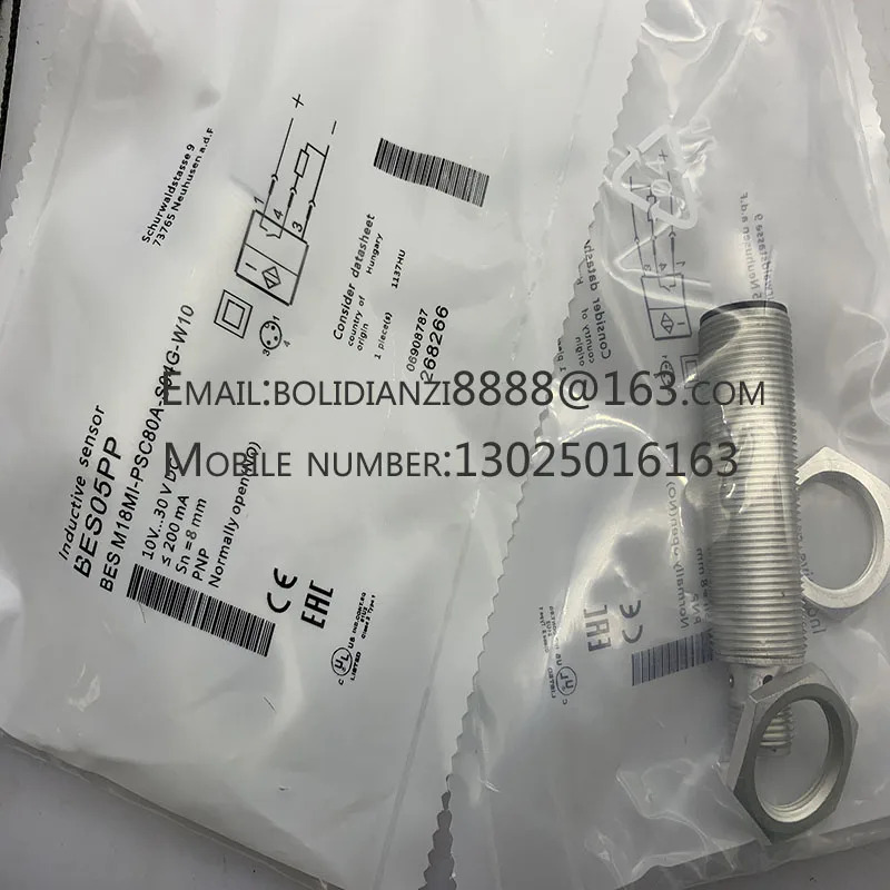 BES05PP BES M18MI-PSC80A-S04G-W10 오리지널 스위치 센서