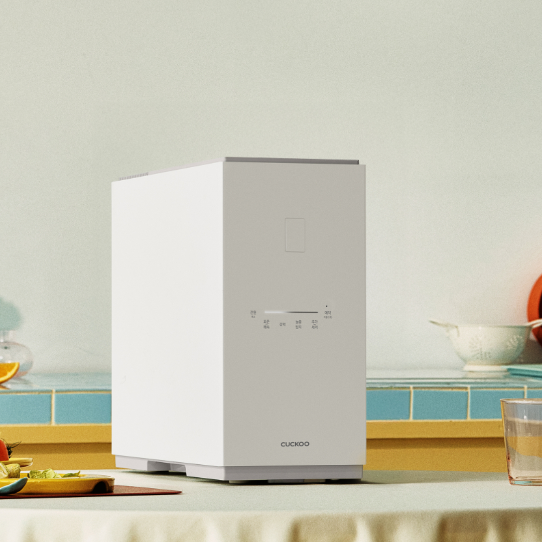 쿠쿠 건조분쇄형 에코웨일 큐브 2L 음식물처리기 CFD-FNL201DCGW 쿠쿠 직접생산 눌음방지