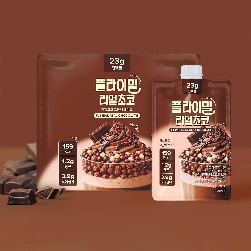 플라이밀 단백질 쉐이크 파우치 고구마, 45g, 7개