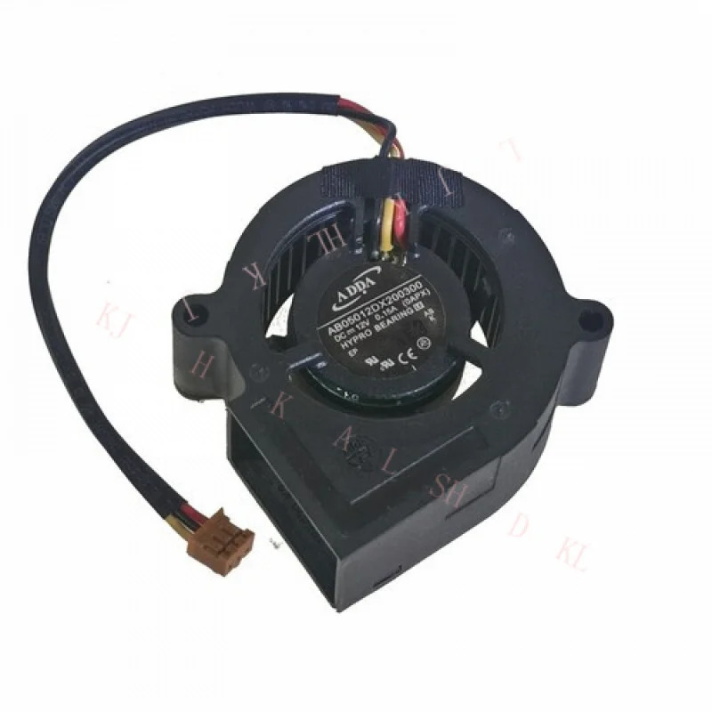 N 베어링3핀 DC 12V 0.15A 냉각팬 AB05012DX200300 터보 블로워 팬