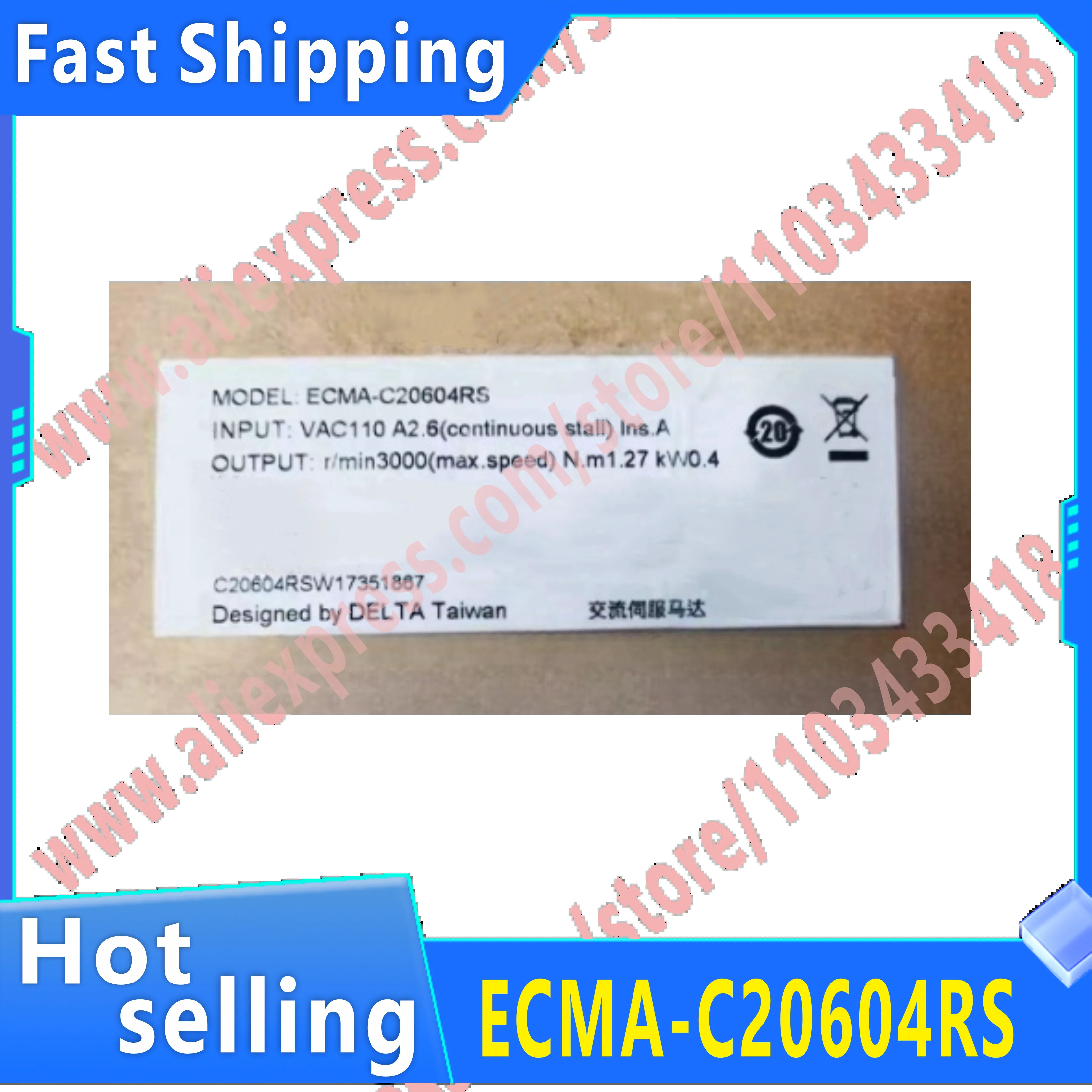 오리지널 ASD-B2-0421-B ECMA-C20604RS 드라이버
