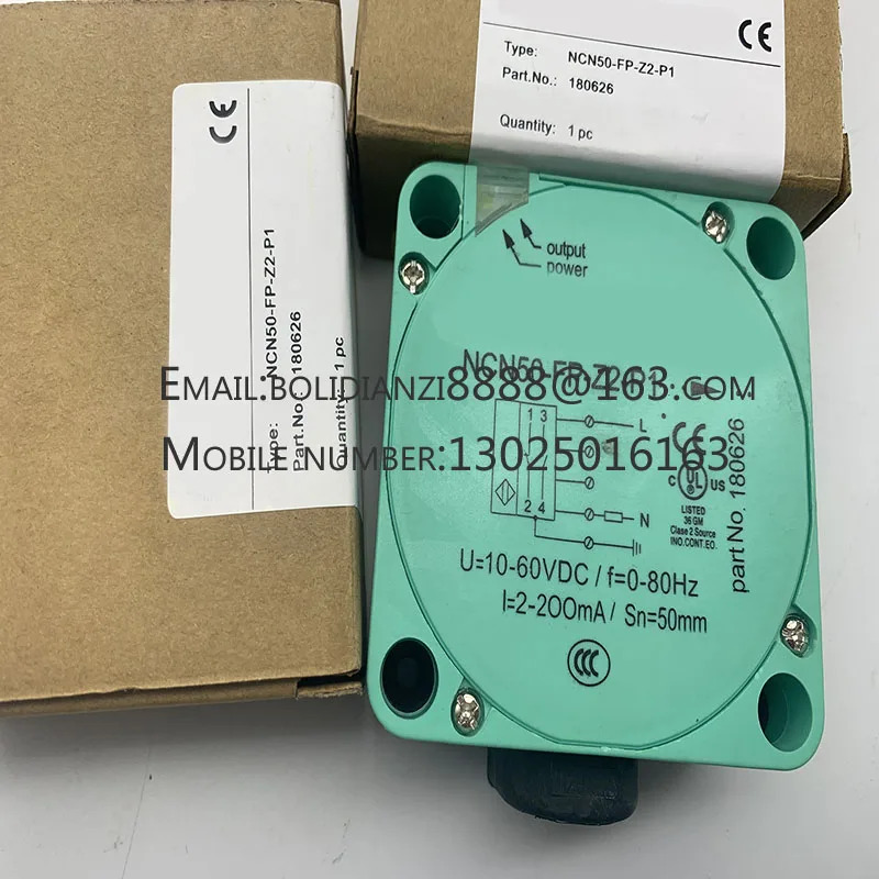 NCN50-FP-Z4-V1 NCN50-FP-W-P1 NCN50-FP-W NCN50-FP-W-P3 NCN50-FP-W-P2 오리지널 스위치 센서