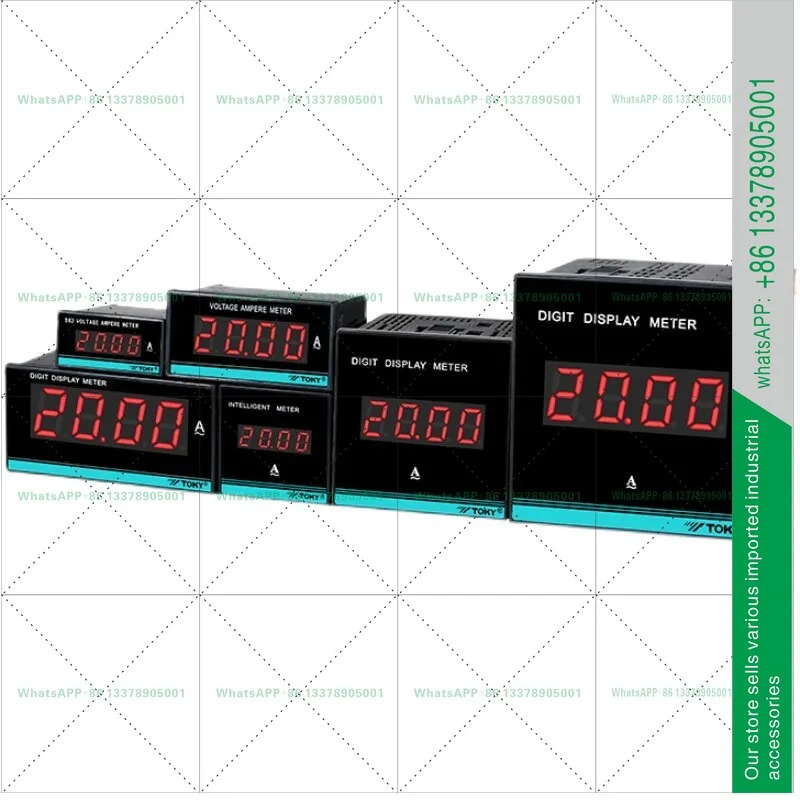TOKY DX8-AA100W/DA200W/DV200W DX3-600 디지털 전류계 전압계