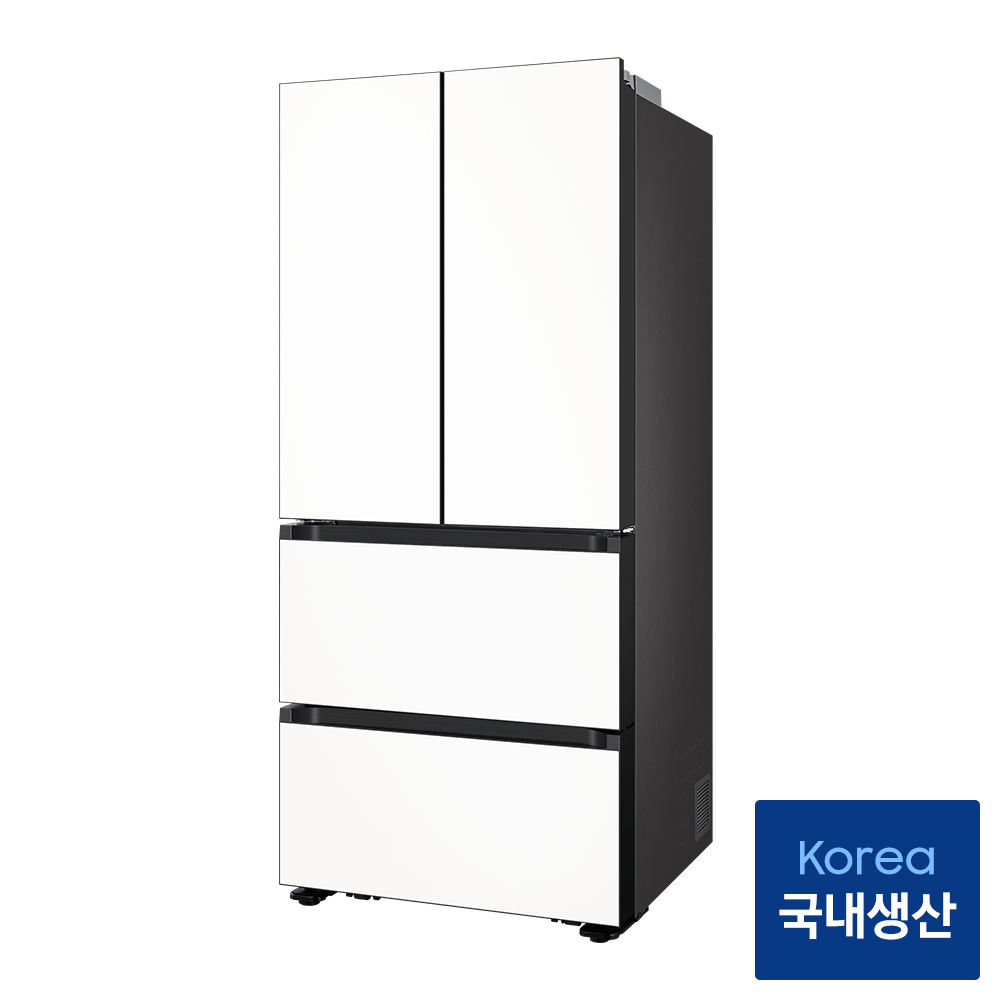 삼성 비스포크 AI 김치냉장고 4도어 490L RK70F49M2Z 에센셜화이트 - 상세 이미지 3