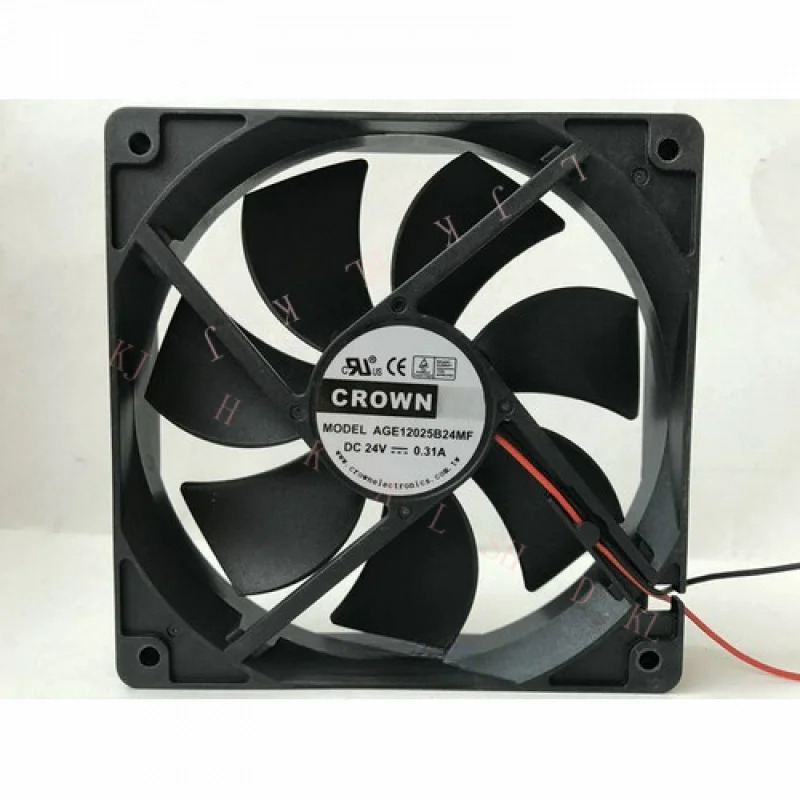 N FOR CROWN 1AGE12025B24MF DC24V 0.31A 산업컴퓨터 인버터 팬
