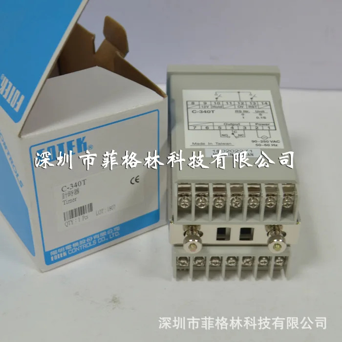 실물 C-340T 대만 양명 FOTEK 타이머 가능