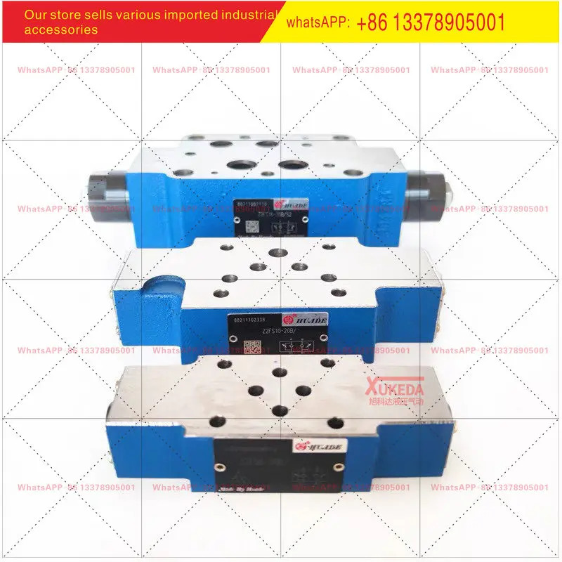 Huade 유압 전자기 중첩형 양방향 스로틀 밸브 Z2FS6-30B Z2FS10-20B/S2 Z2FS1622
