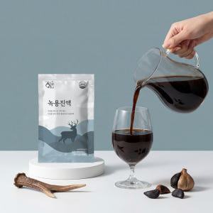 녹용진액 100ml 30포 엑기스 즙 맛있게 먹은 솔직 후기 - 상품 이미지 3