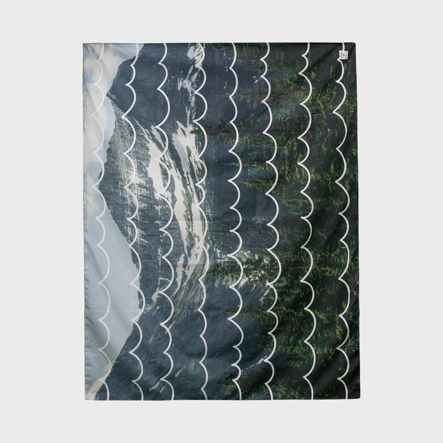 두들웨이브 피크닉매트 단면방수 휴대용 경량 감성 돗자리 나들이 소풍 140x180cm, 1개 - 상세 이미지 2