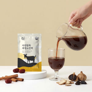 황금이네 자연방목 흑염소진액 엑기스 흑염소즙 100ml 60포 맛있게 먹은 솔직 후기 - 상품 이미지 4