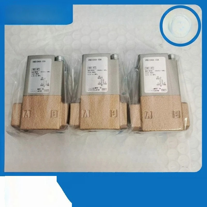 SMC 유체 제어 밸브 부품 공압식 타입 VNB104A-10A VNB201A-15A