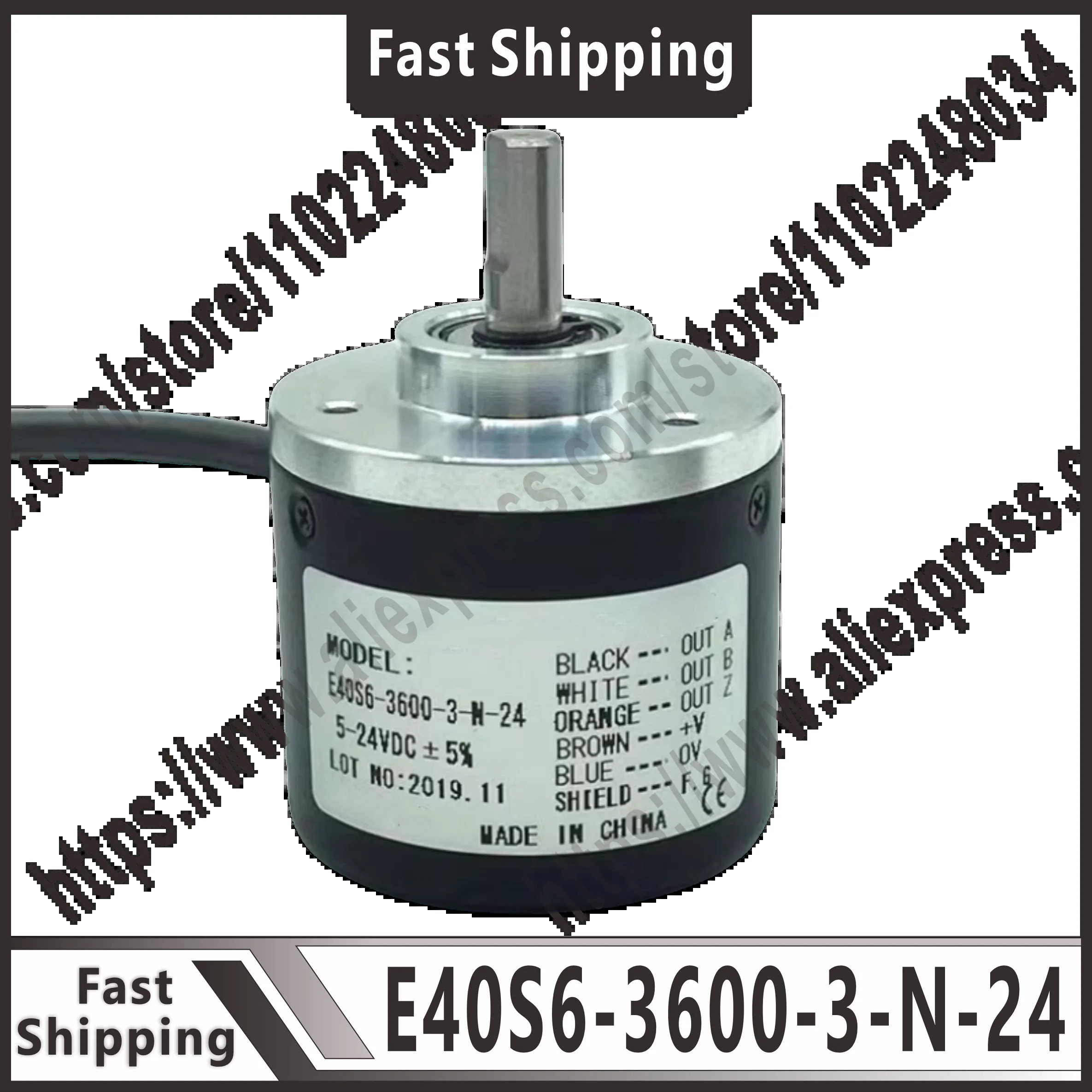 원본 E40S6-3000-3-N-24 E40S6-3600-3-N-24 로터리 엔코더