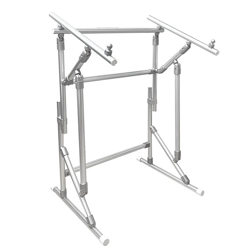 십자수틀 프레임 알루미늄 작업대 DIY 사각수틀 85cm 더 길어지고 업그레이드 강화된 견고한 - 상품 이미지