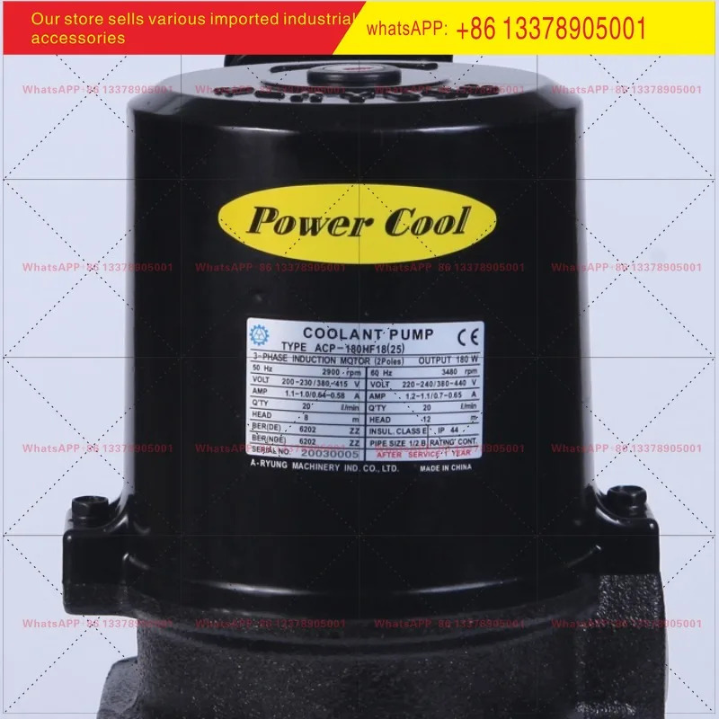 ACP-400HF18 28 Yalong A-RYUNG ACP-600HF18 냉각 펌프