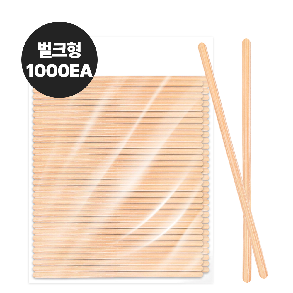 녹차원 우드스틱 190mm 벌크 (1poly : 1000pc) - 상품 이미지