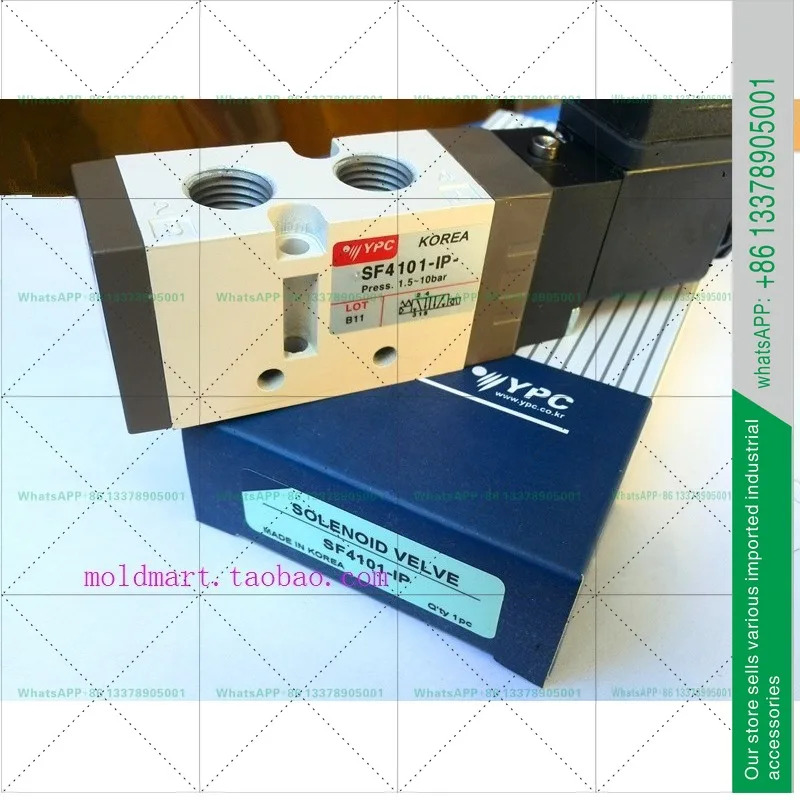 YPC 솔레노이드 밸브 SF4101-IP 코일 DC24V AC220V SD2-D4 SD2-A2