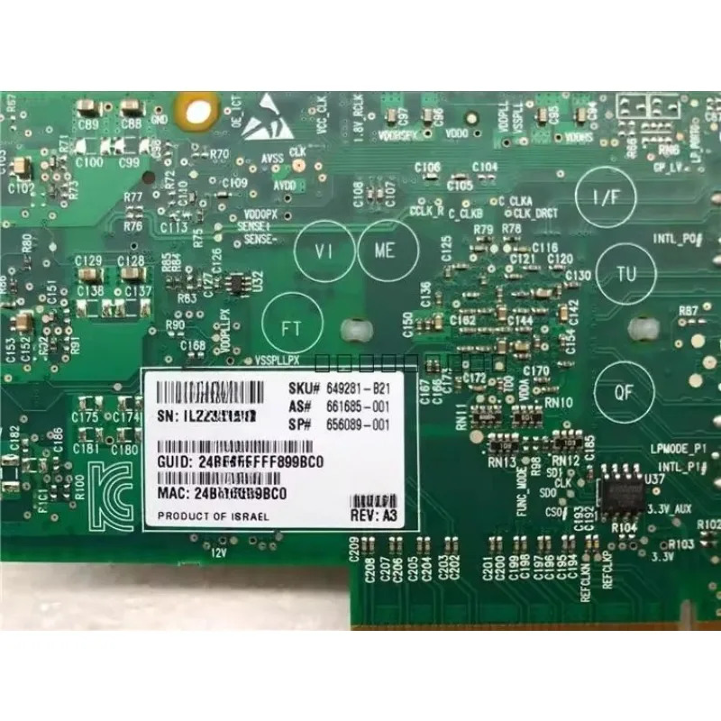 hp호환 MCX354A-FCBT CX354A 656089-001 661685-001 649281-B21 56G 부품