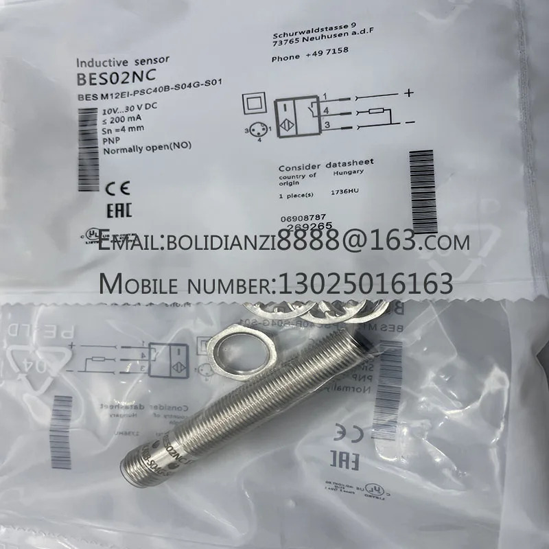 BES M12EI-PSC40B-S04G-S BES02NA 오리지널 스위치 센서