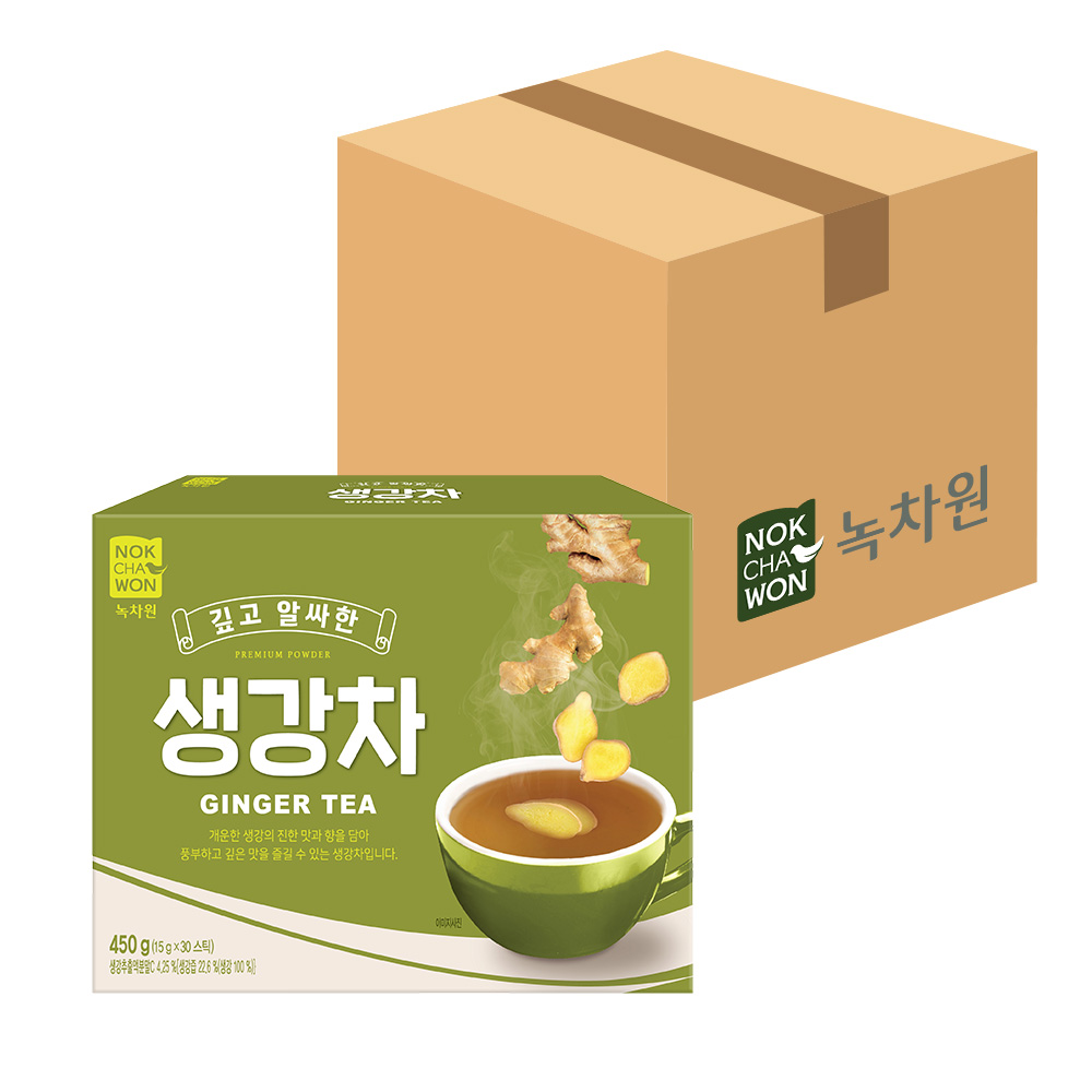 녹차원 생강차 30개입, 8개 - 상품 이미지