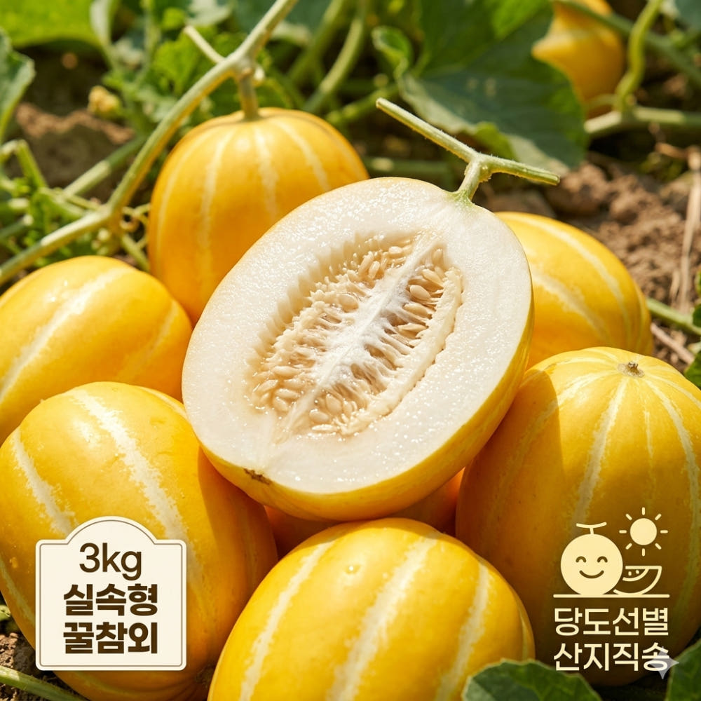 아삭한 성주 참외 1kg 3kg 10kg 용량별 선택 요령과 신선한 보관 방법