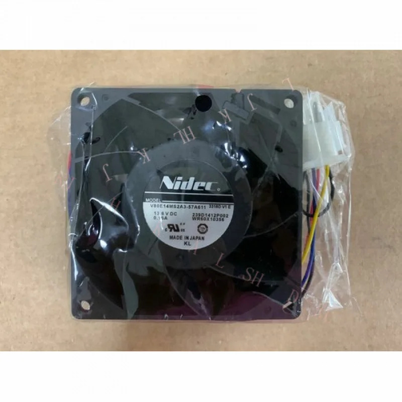 NIDEC DC13.6V V80E14MS2A7A611 0.16A 239D1412P002 GE WR60X10356 팬 Z88N