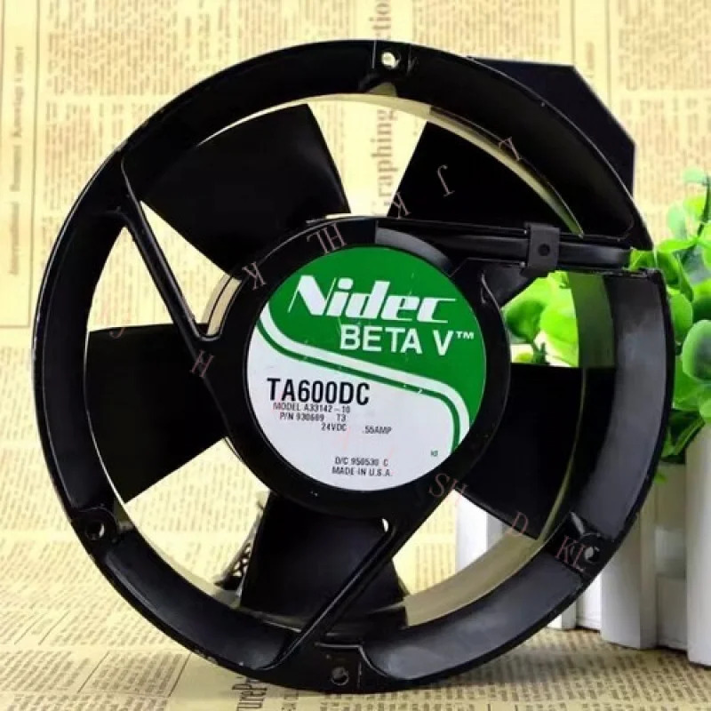 Nidec TA600DC A33142-10 24V 0.55A 17CM 170x50MM 인버터 냉각팬용