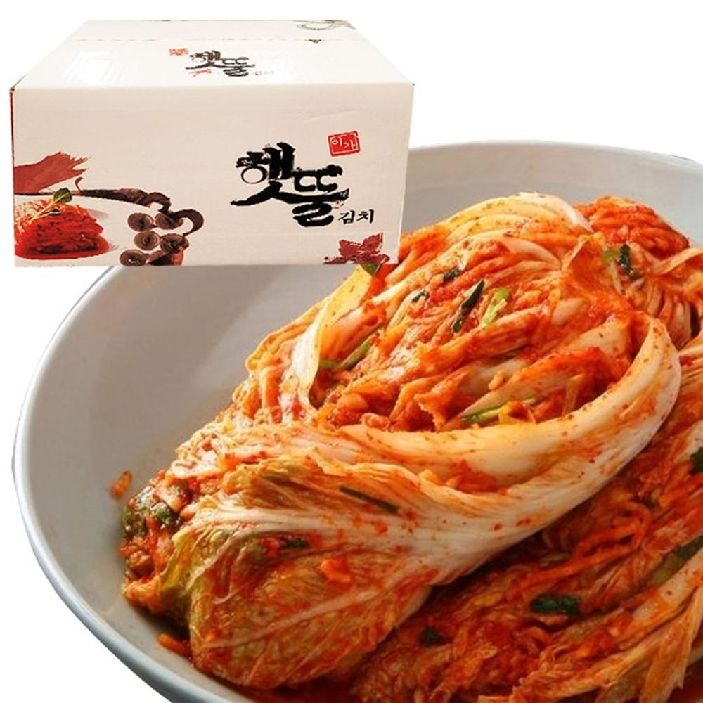 이가 헷뜰김치 10kg 수입 배추김치 포기김치 식자재 업소 양념김치 김장김치 - 상품 이미지