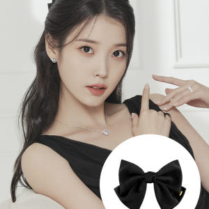 [N배송/아이유 PICK] 제이에스티나 LALA J 새틴 리본 헤어핀 -... 솔직 후기 | 실사용자 리뷰 분석 - 상품 이미지 1