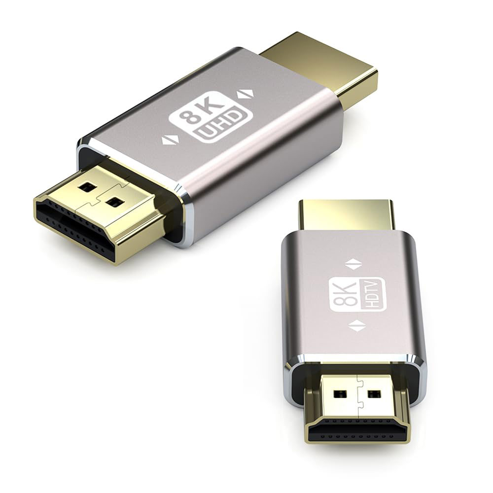 8K UHD HDMI 연장젠더 수 to 수 컨버터 노트북 듀얼모니터 연결 48Gpbs - 상세 이미지 2