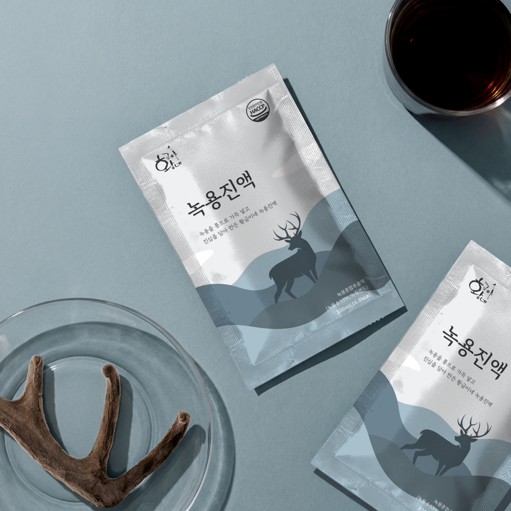 녹용진액 100ml 30포 엑기스 즙 이미지 4