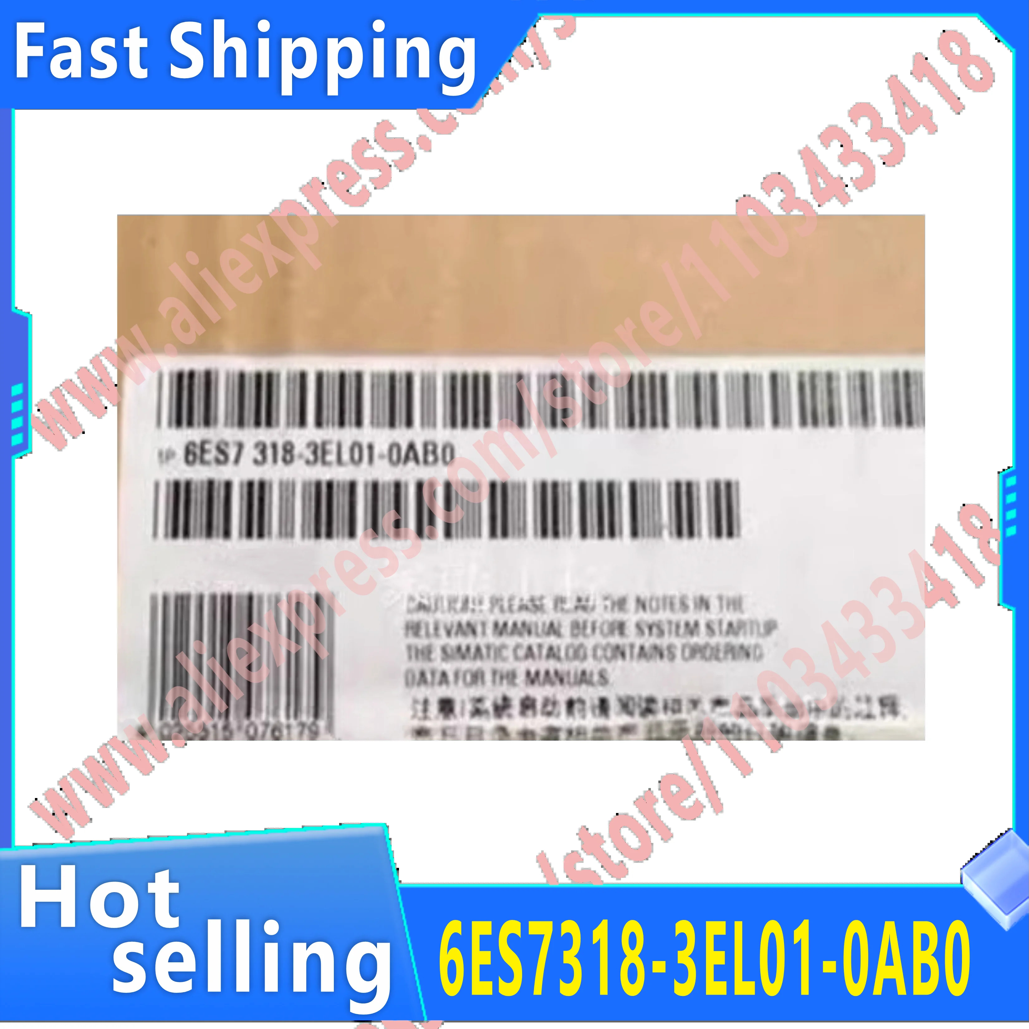 원본 6ES7318-3EL00-0AB0 6ES7318-3EL01-0AB0 PLC 모듈