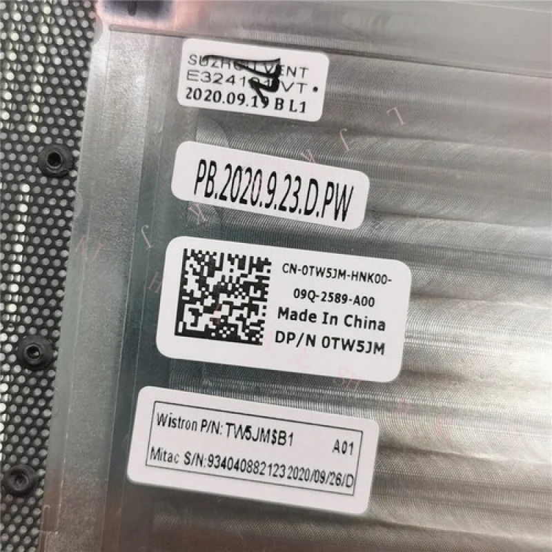 N 델 래티튜드 E5300 E5310 하단 베이스 케이스 커버 0TW5JM TW5JM 그레이새