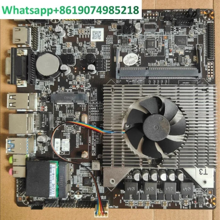 산업제어 컴퓨터 마더보드 PA-FT3 V1.1 광고 기계 DDR3 통합 CPU A4-6210 2G 64G