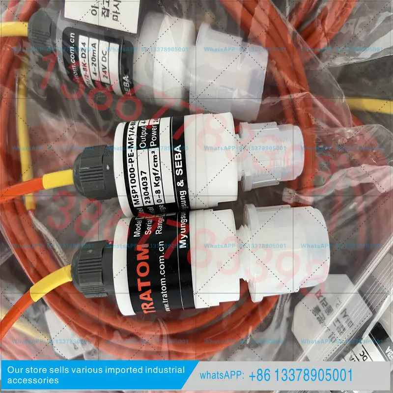 TRATOM 압력 트랜스미터 MSP1000-PE-MF1/4-8K-DC24 3/8-8 K-SC24