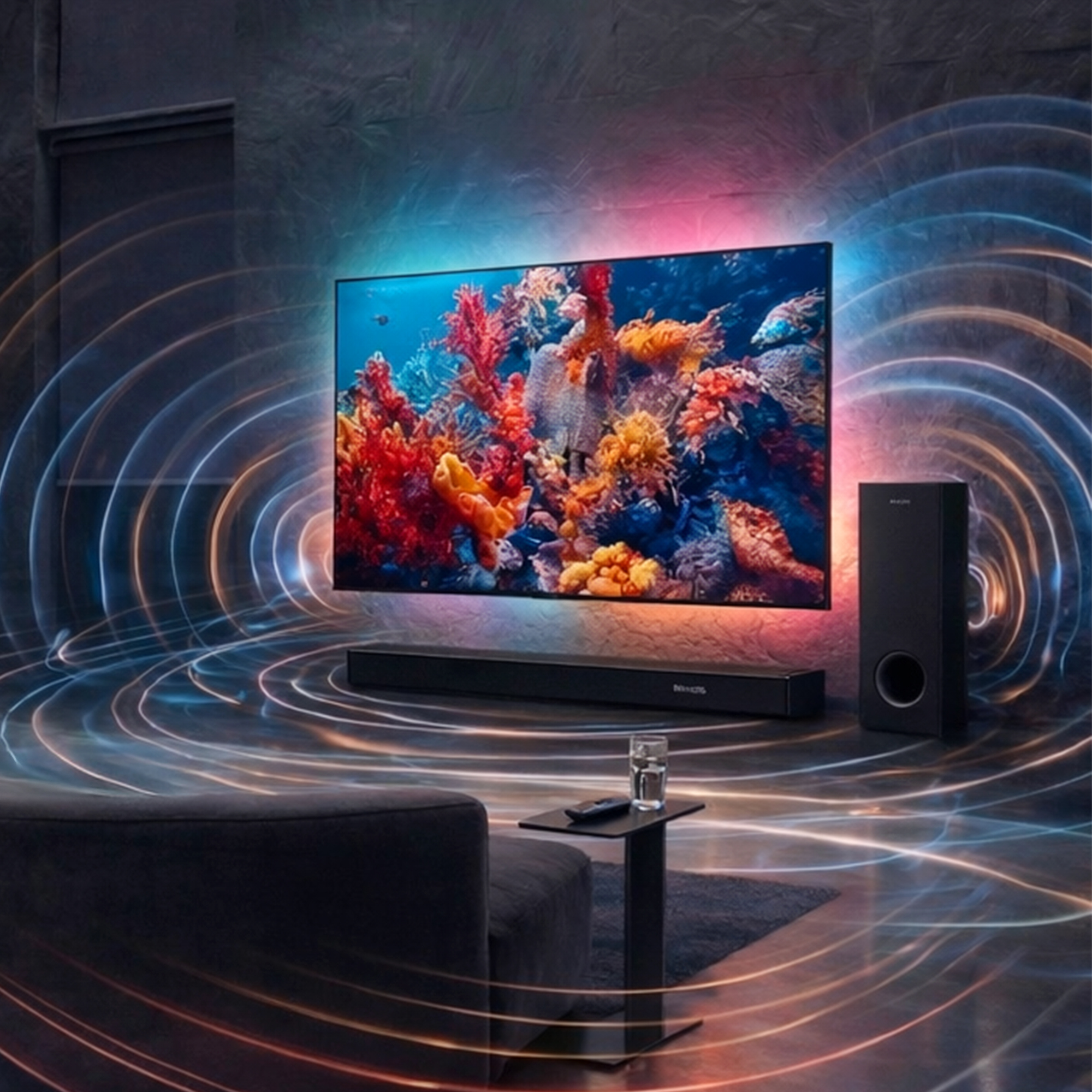 더함 240W 사운드바 돌비애트모스 블루투스 TV 홈시어터 스피커 3.1채널