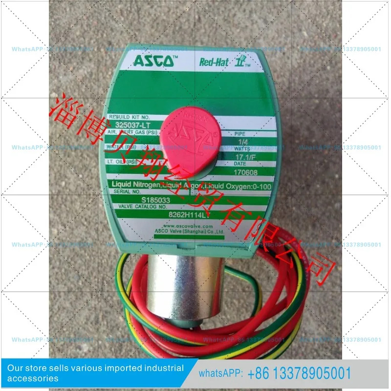 ASCO 솔레노이드 밸브 극저온 액체 질소 특수 8262H114LT AC220V
