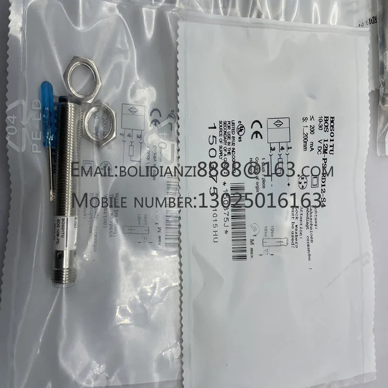 BOS 12M-PO-RD10-S4 12M-PS-ID10-S4 12M-PO-ID10-S4 12M-PS-RD10-S4 신품 원본 스위치 센서