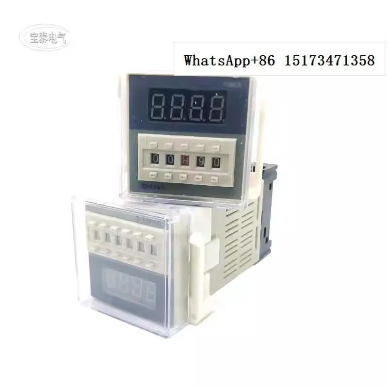 디지털 디스플레이 시릴레이 DH48S-S 1Z 2Z 순환 제어 지연 장치 220-24-12-3800