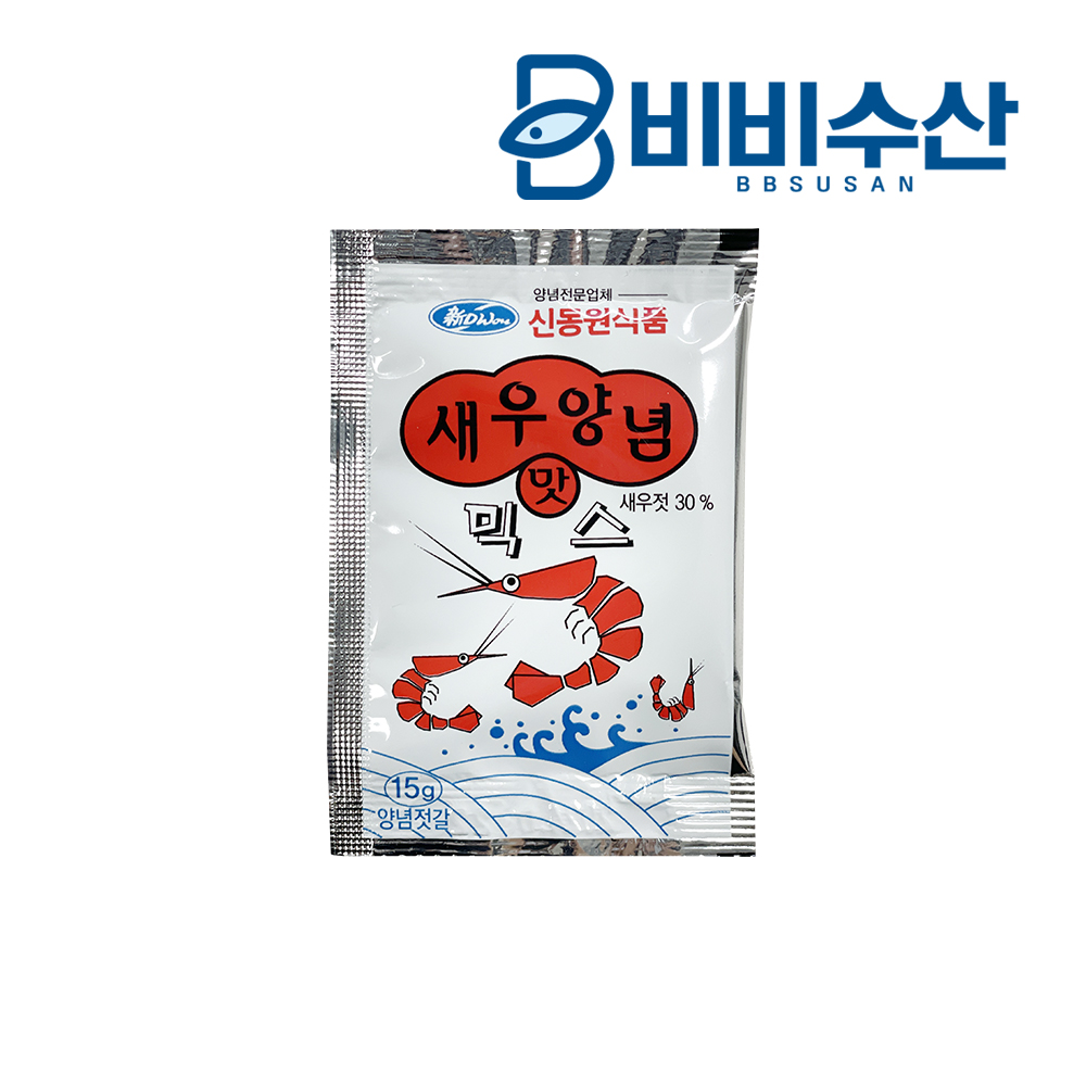 새우젓 양념소스 15g - 상품 이미지