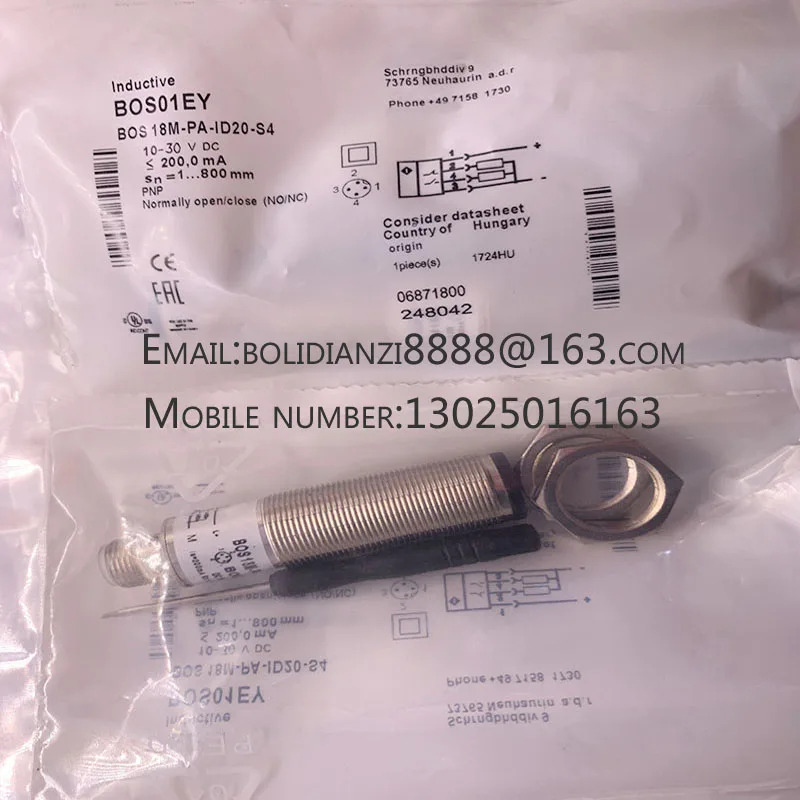 BOS 18M-PO-RD21-S4 18M-PS-RD21-S4 18M-PA-ID20-S4 18M-PO-RD23-S4 18M-PA-2PD-E5-C-S4 신품 오리지널 센서