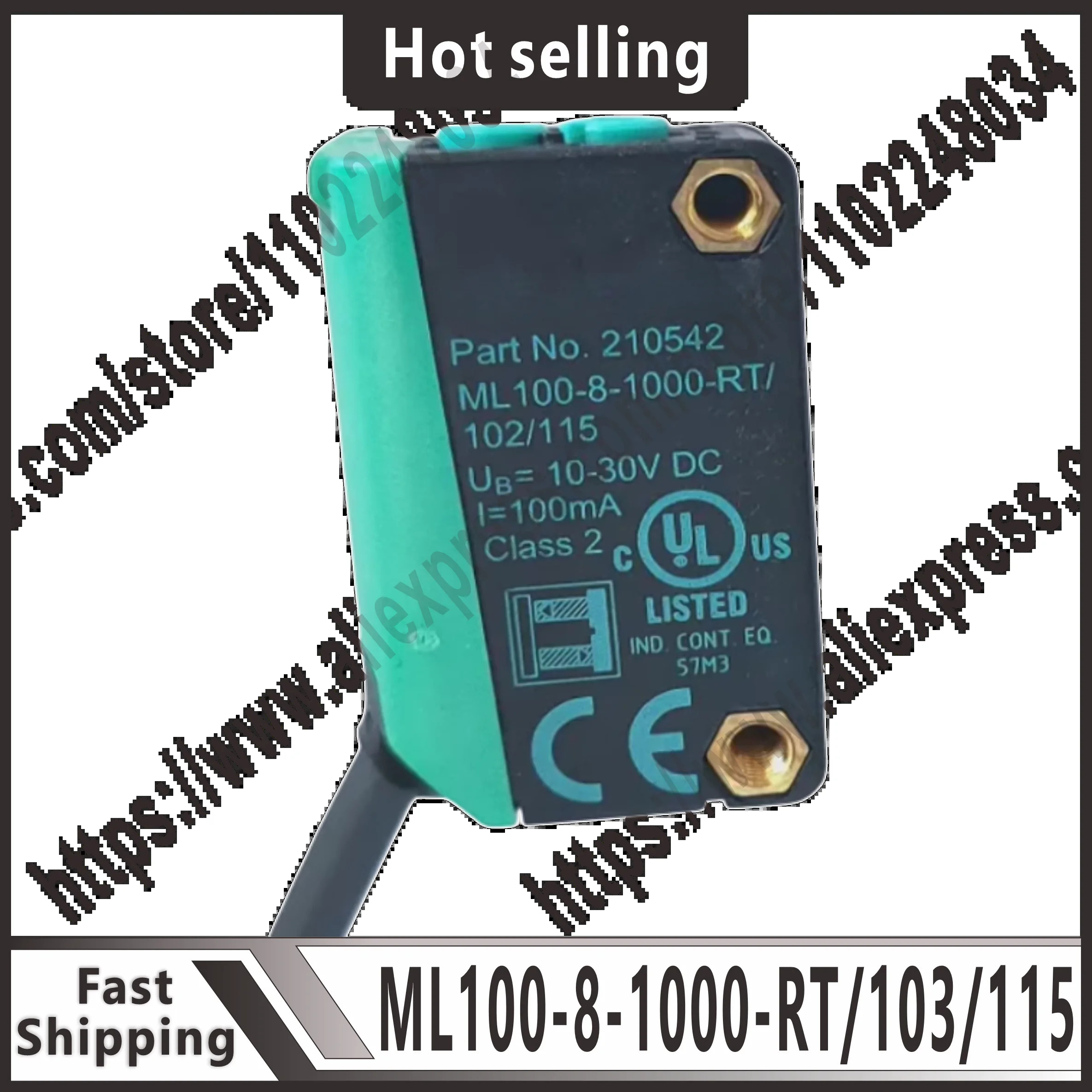 광전스위치 ML100-8-1000-RT/103/115 210543 오리지널 신