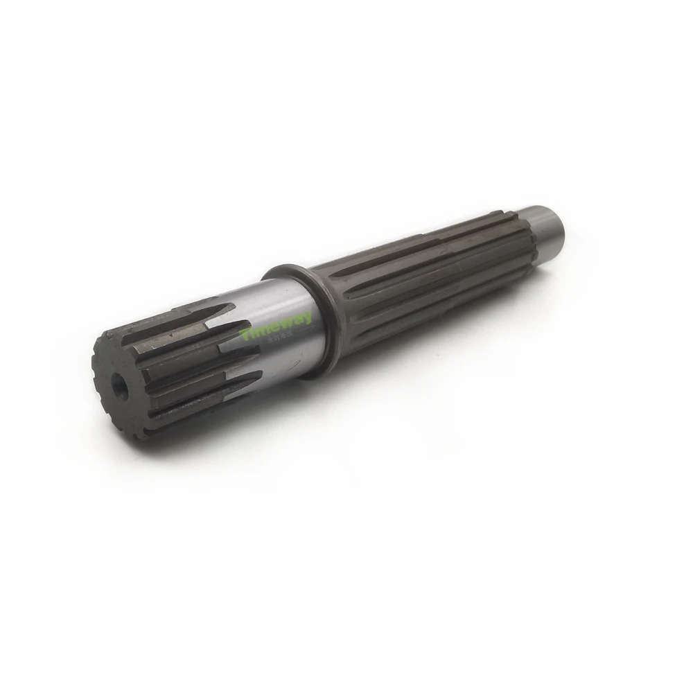 샤프트 PCR-5B-30A 굴삭기 선회 모터 액세서리 유압 피스톤 펌프 부품 T13 x 24.5-L168MM